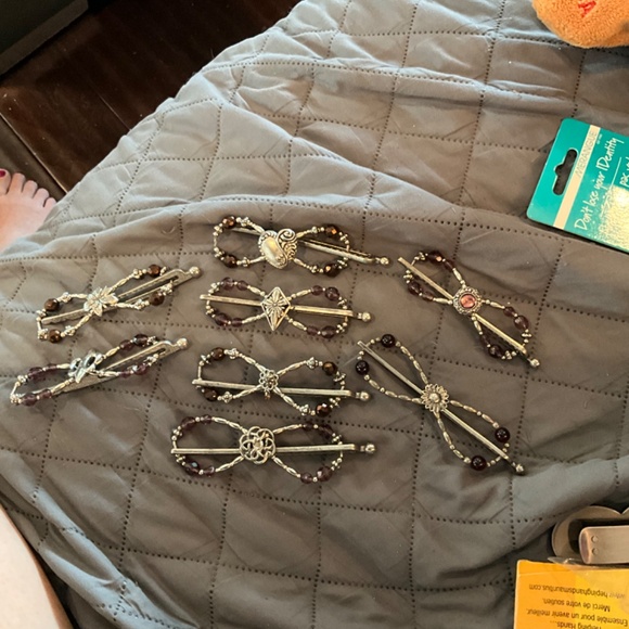 Lot of 8 Lilla Rose (flexi8) hair clips - Picture 2 of 6